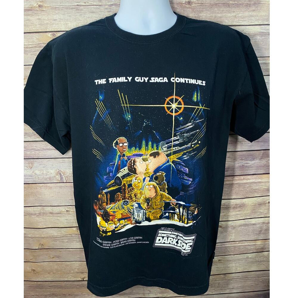 VINTAGE Y2K Family Guy Star Wars "Darkside" Shirt — Large